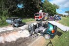 Verkehrsunfall L173 Neueck Gtenbach am 07.07.2019