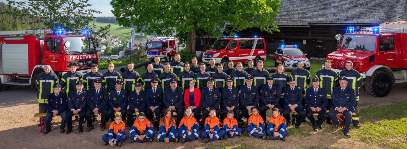 Freiwillige Feuerwehr Gtenbach Mannschaft gesamt